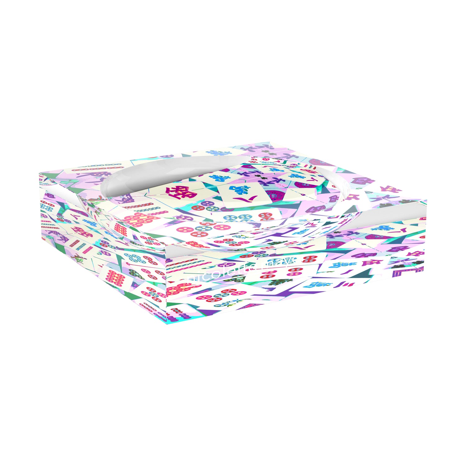 Mahjong Abstract Lively Candy Catchall Dish