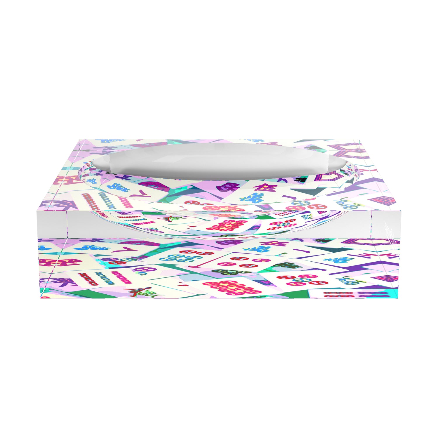 Mahjong Abstract Lively Candy Catchall Dish