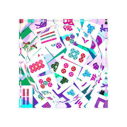 Mahjong Abstract Lively Candy Catchall Dish