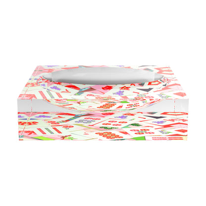 Mahjong Abstract Petal Candy Catchall Dish