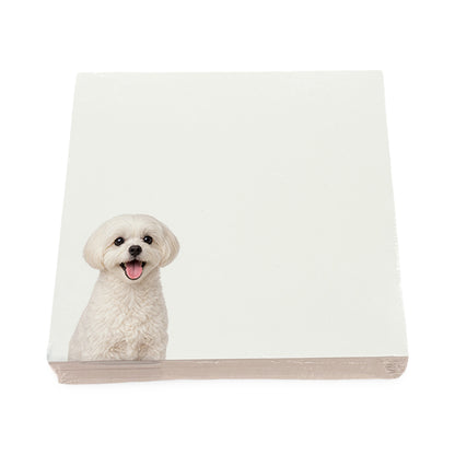 Maltese dog note cards by Nicolette Mayer, set of 100