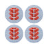 Marine Safety Bouy Ring 4" Dinner Napkins- nicolettemayer.com
