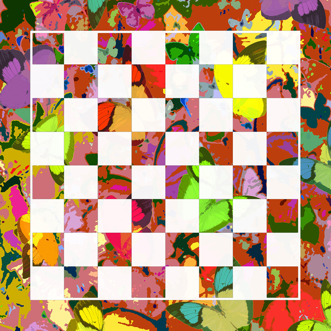 Mariposa Pop Acrylic Chess