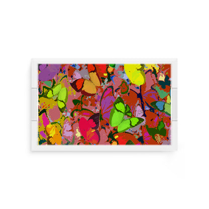 Mariposa Pop 12.5X7.75 Acrylic Tray - nicolettemayer.com
