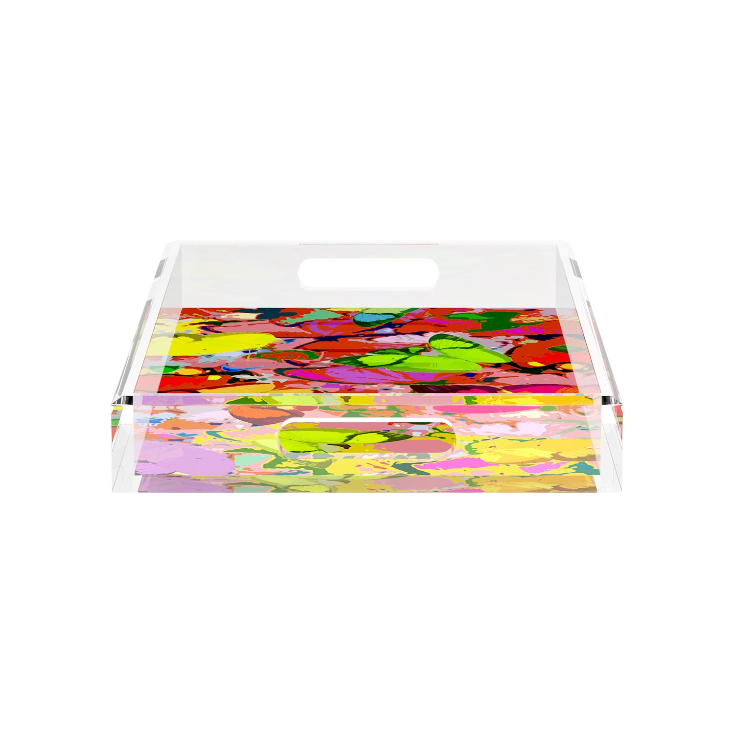 Mariposa Pop 17X10.5 Acrylic Tray - nicolettemayer.com
