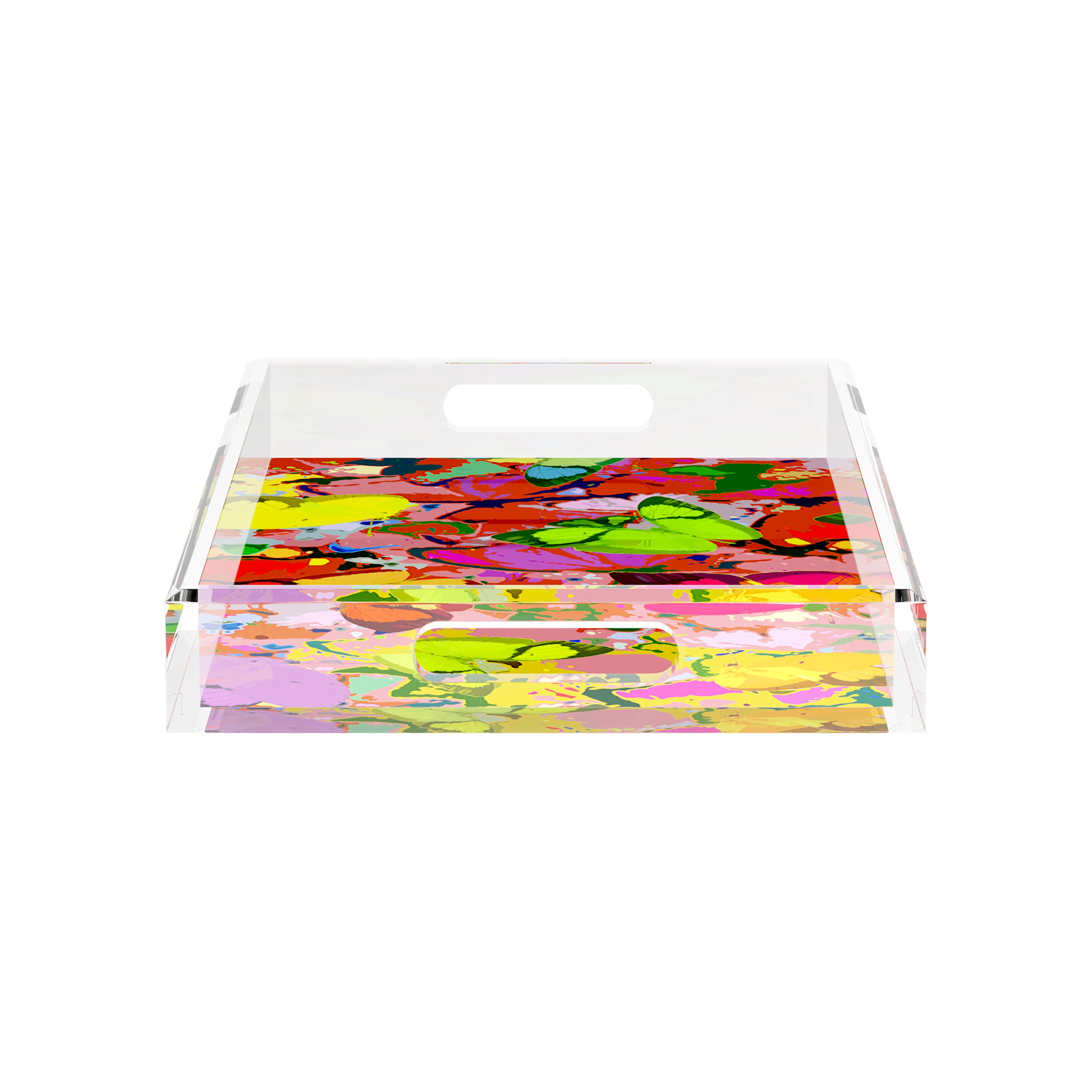 Mariposa Pop 17X10.5 Acrylic Tray - nicolettemayer.com
