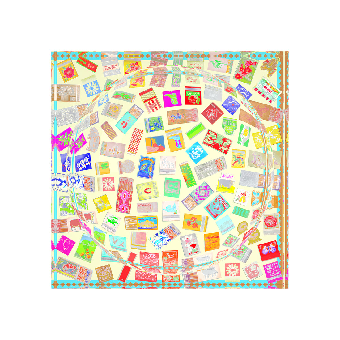 Matchbooks XOXO Acrylic Candy Catchall Dish