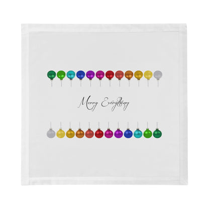 Merry Everything Cotton Sateen Dinner Napkins