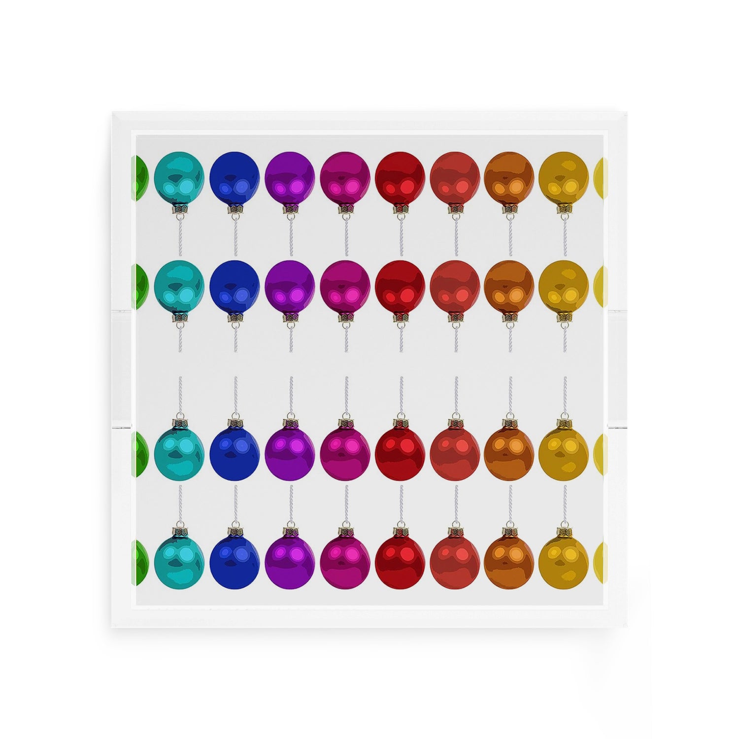 Merry Everything No Writing 12X12 Acrylic Tray - nicolettemayer.com