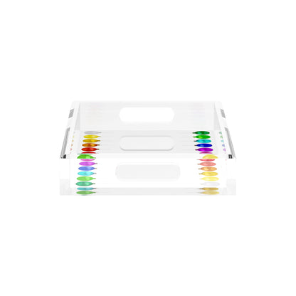 Merry Everything No Writing 12.5X7.75 Acrylic Tray - nicolettemayer.com