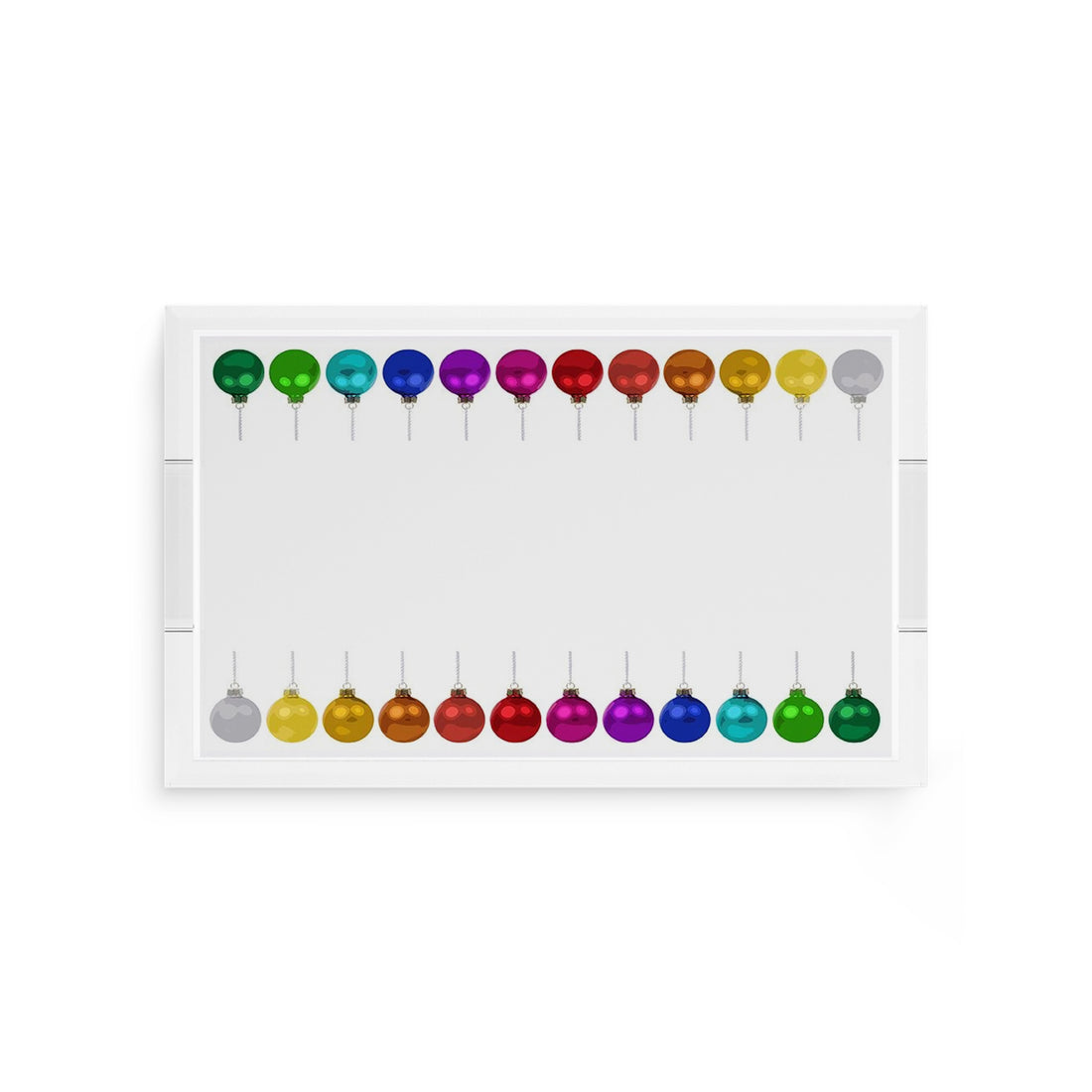 Merry Everything No Writing 12.5X7.75 Acrylic Tray - nicolettemayer.com