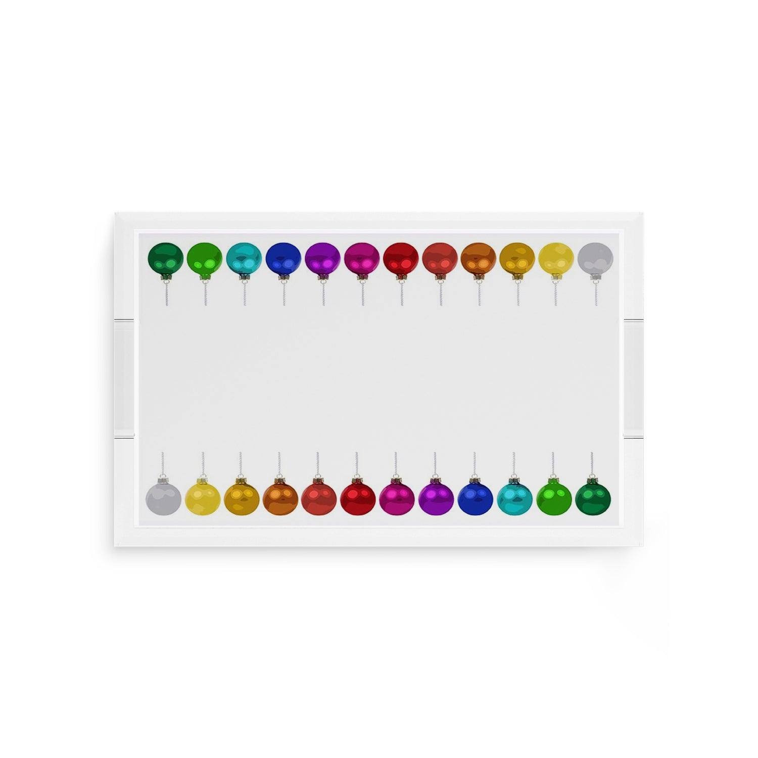 Merry Everything No Writing 12.5X7.75 Acrylic Tray - nicolettemayer.com