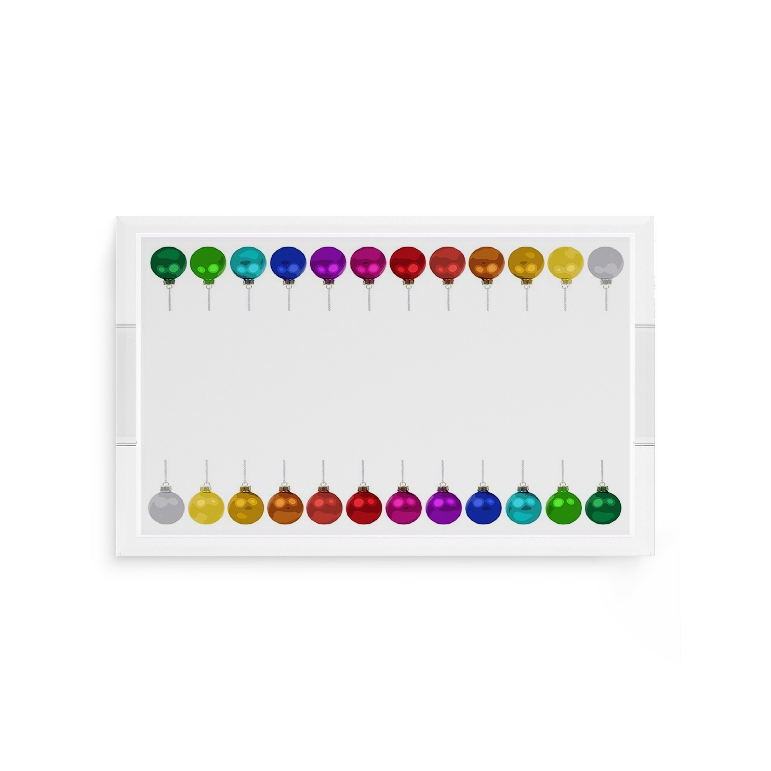 Merry Everything No Writing 12.5X7.75 Acrylic Tray - nicolettemayer.com