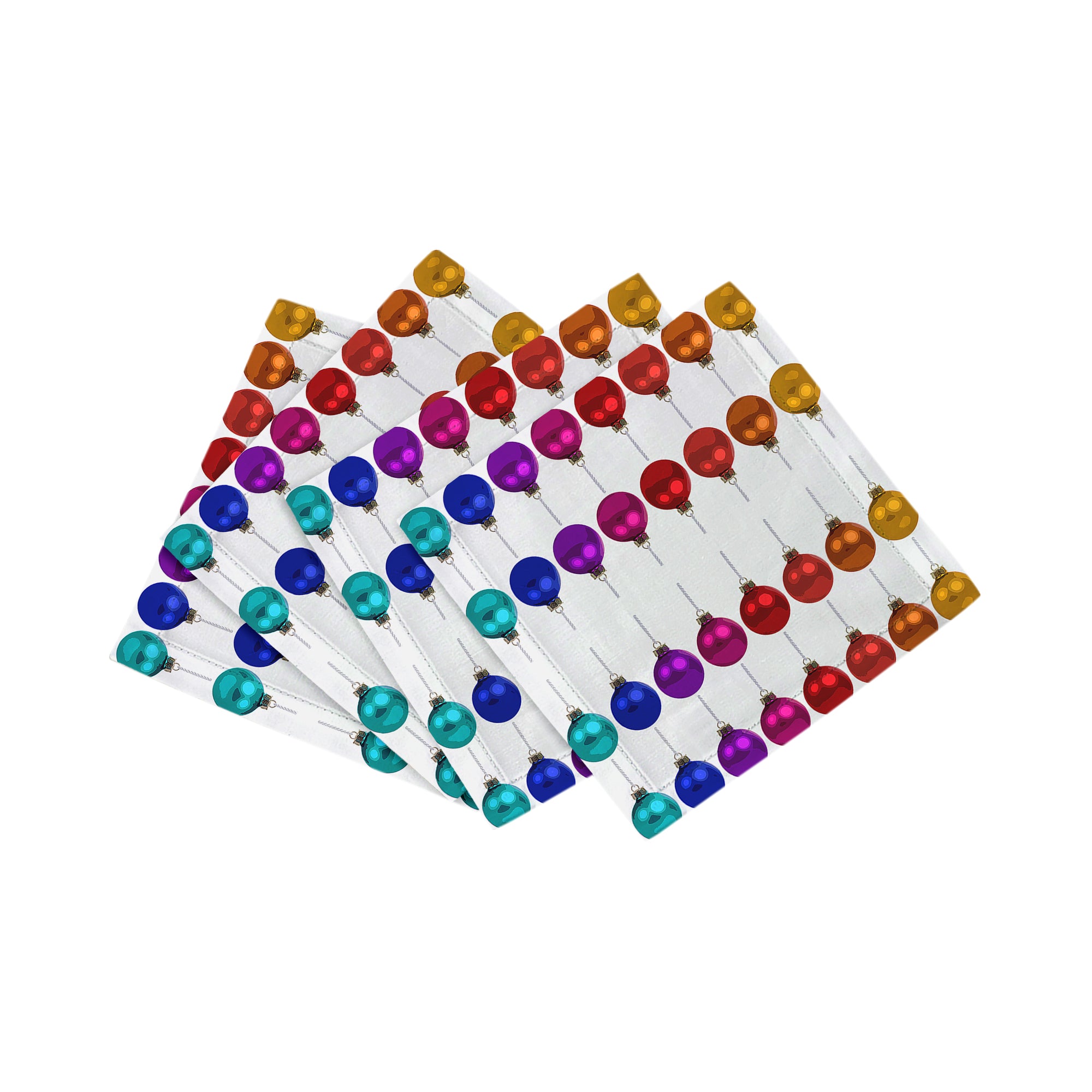 Merry Everything No Writing II Cotton Sateen Cocktail Napkins