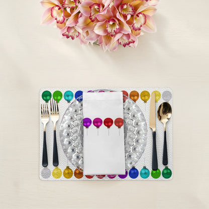 Merry Everything No Writing I Cotton Sateen Dinner Napkins