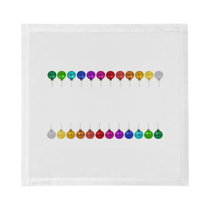 Merry Everything No Writing I Cotton Sateen Dinner Napkins