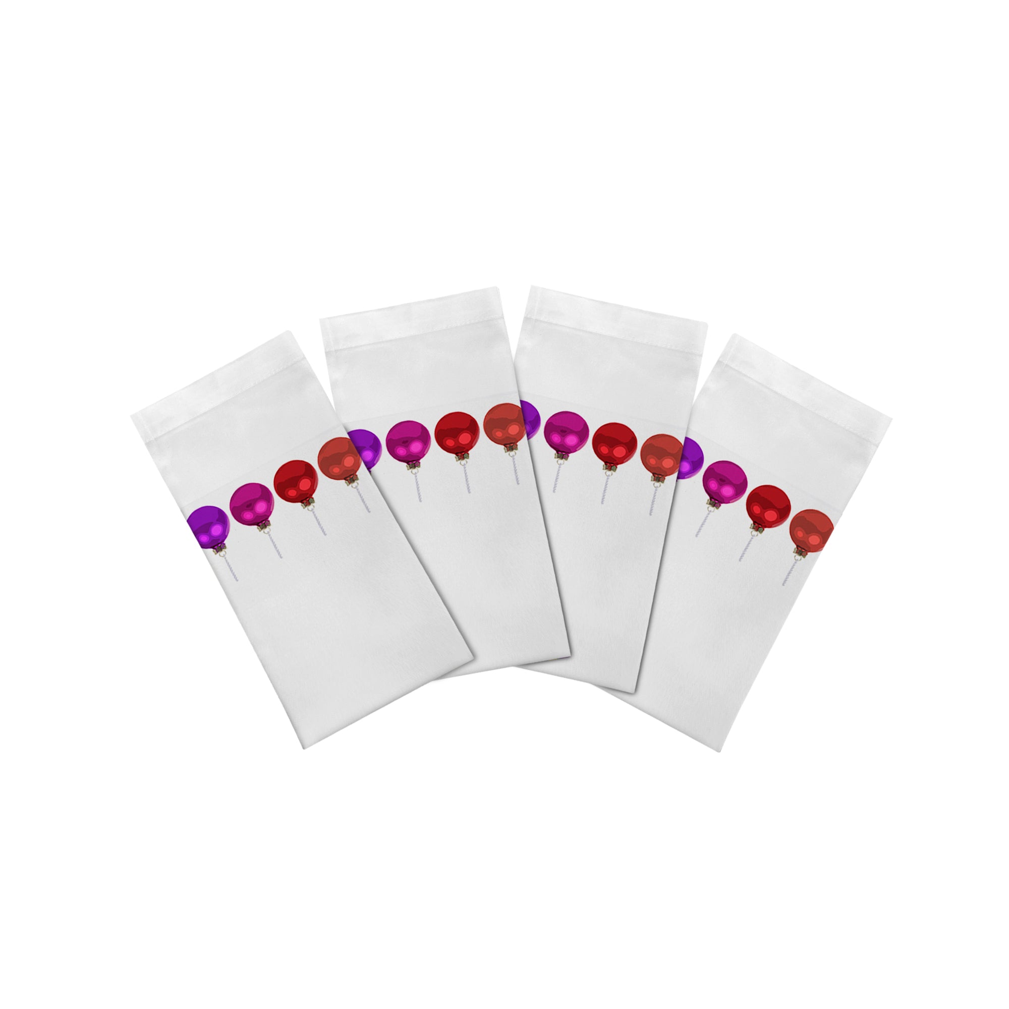 Merry Everything No Writing I Cotton Sateen Dinner Napkins