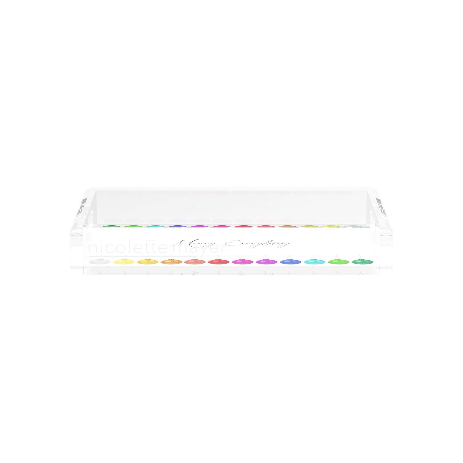 Merry Everything! 12.5X7.75 Acrylic Tray - nicolettemayer.com

