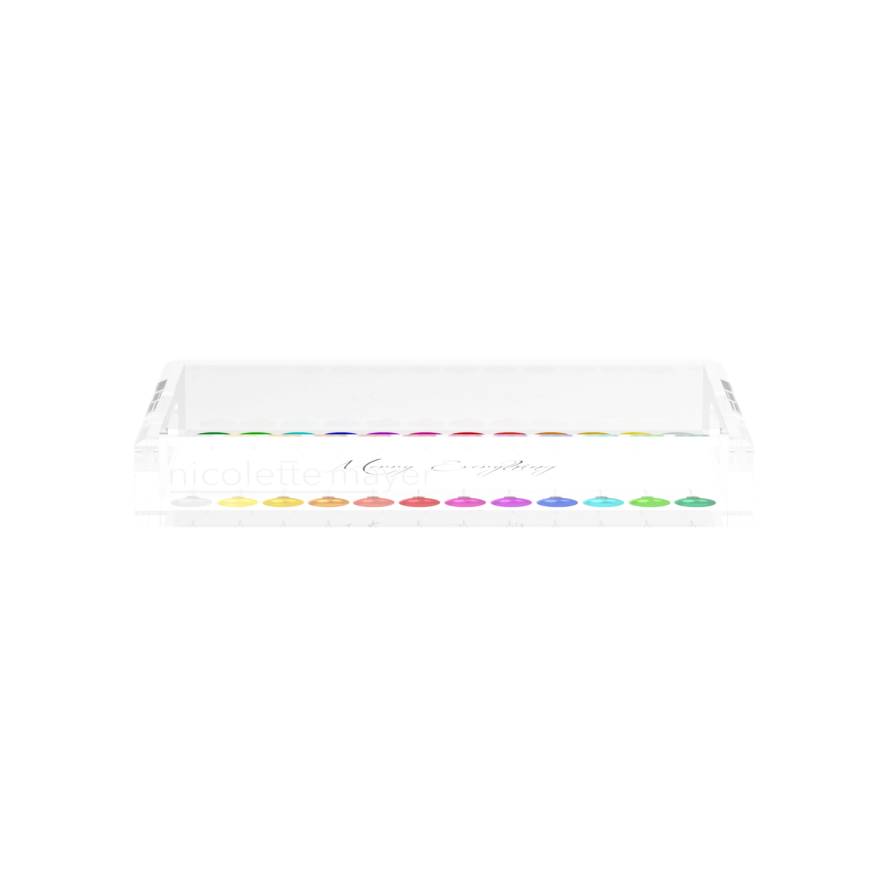 Merry Everything! 12.5X7.75 Acrylic Tray - nicolettemayer.com

