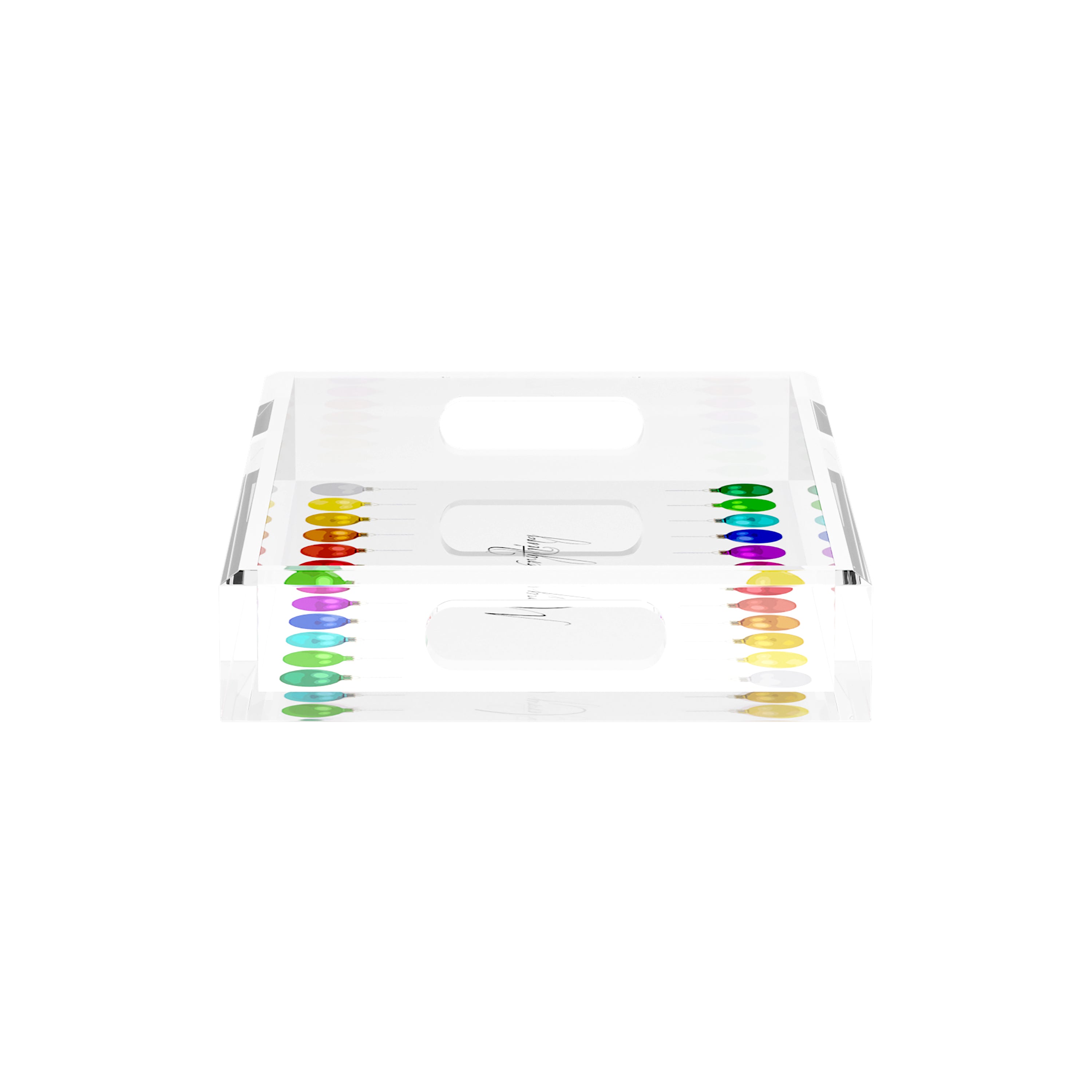 Merry Everything! 12.5X7.75 Acrylic Tray - nicolettemayer.com

