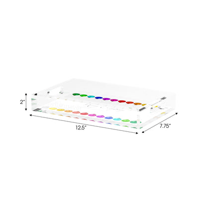 Merry Everything! 12.5X7.75 Acrylic Tray - nicolettemayer.com
