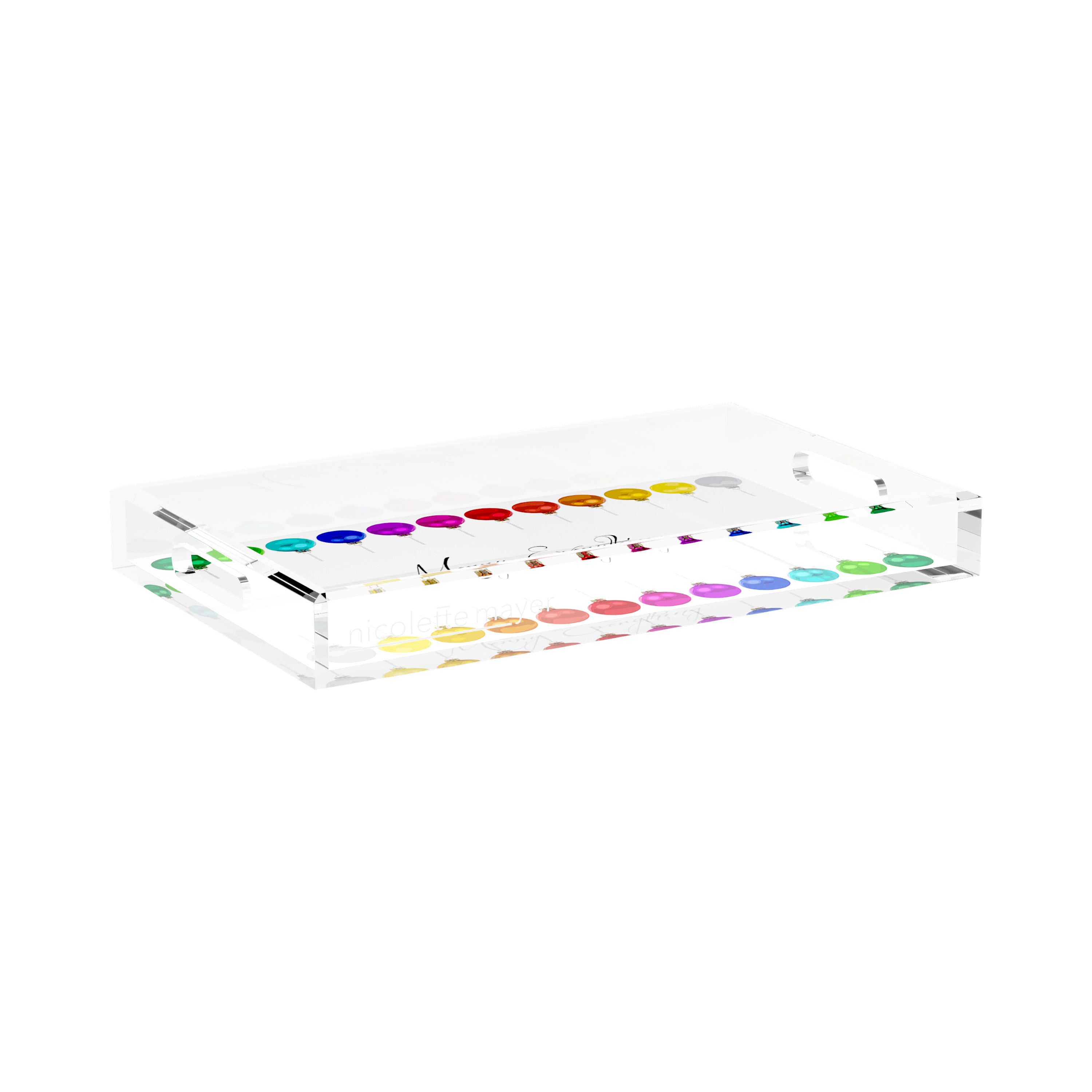 Merry Everything! 17X10.5 Acrylic Tray - nicolettemayer.com

