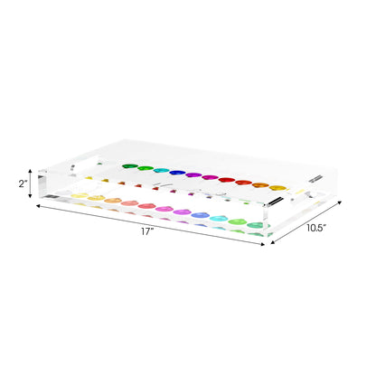 Merry Everything! 17X10.5 Acrylic Tray - nicolettemayer.com

