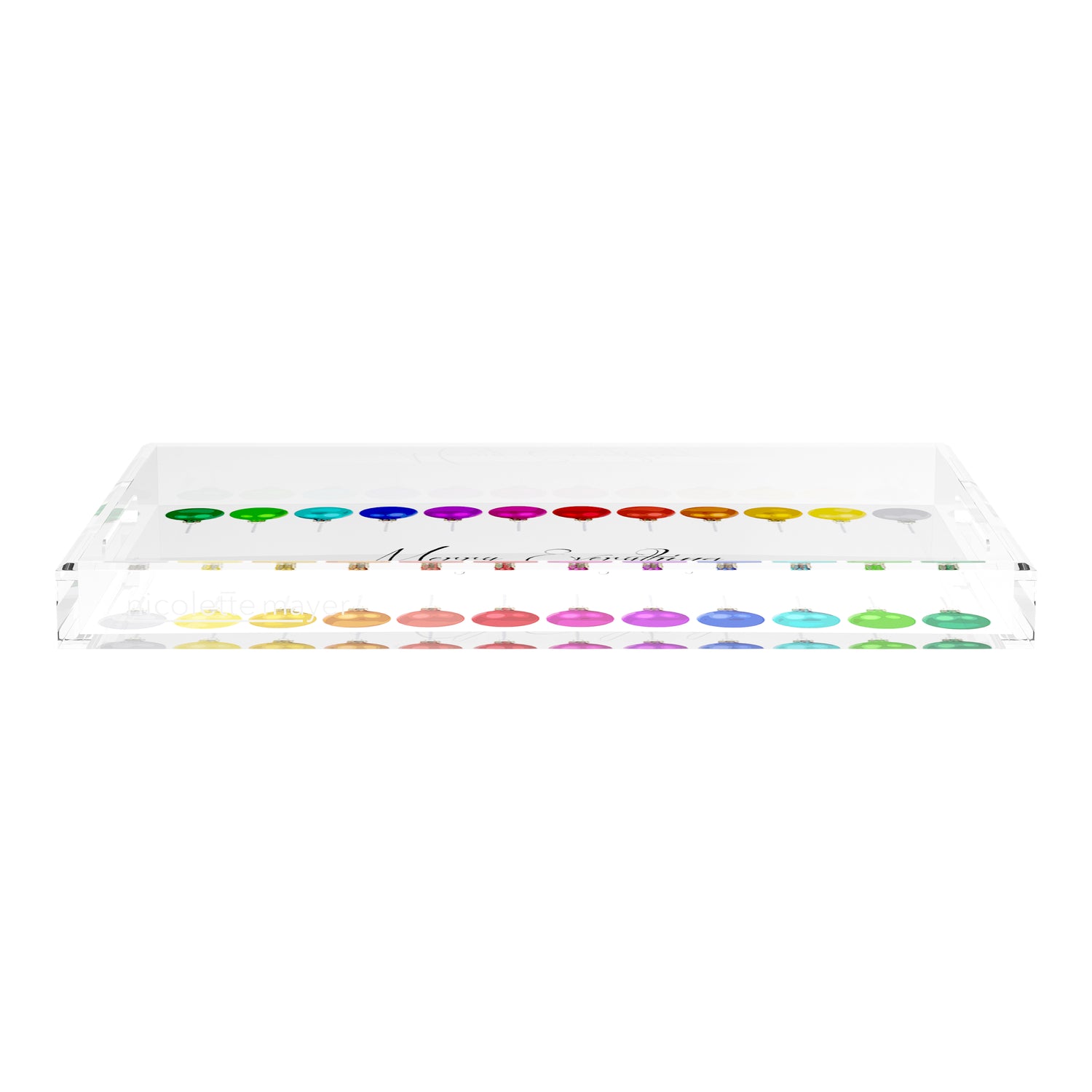 Merry Everything! 22.5X14.5 Acrylic Tray - nicolettemayer.com
