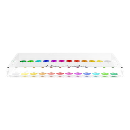 Merry Everything! 22.5X14.5 Acrylic Tray - nicolettemayer.com
