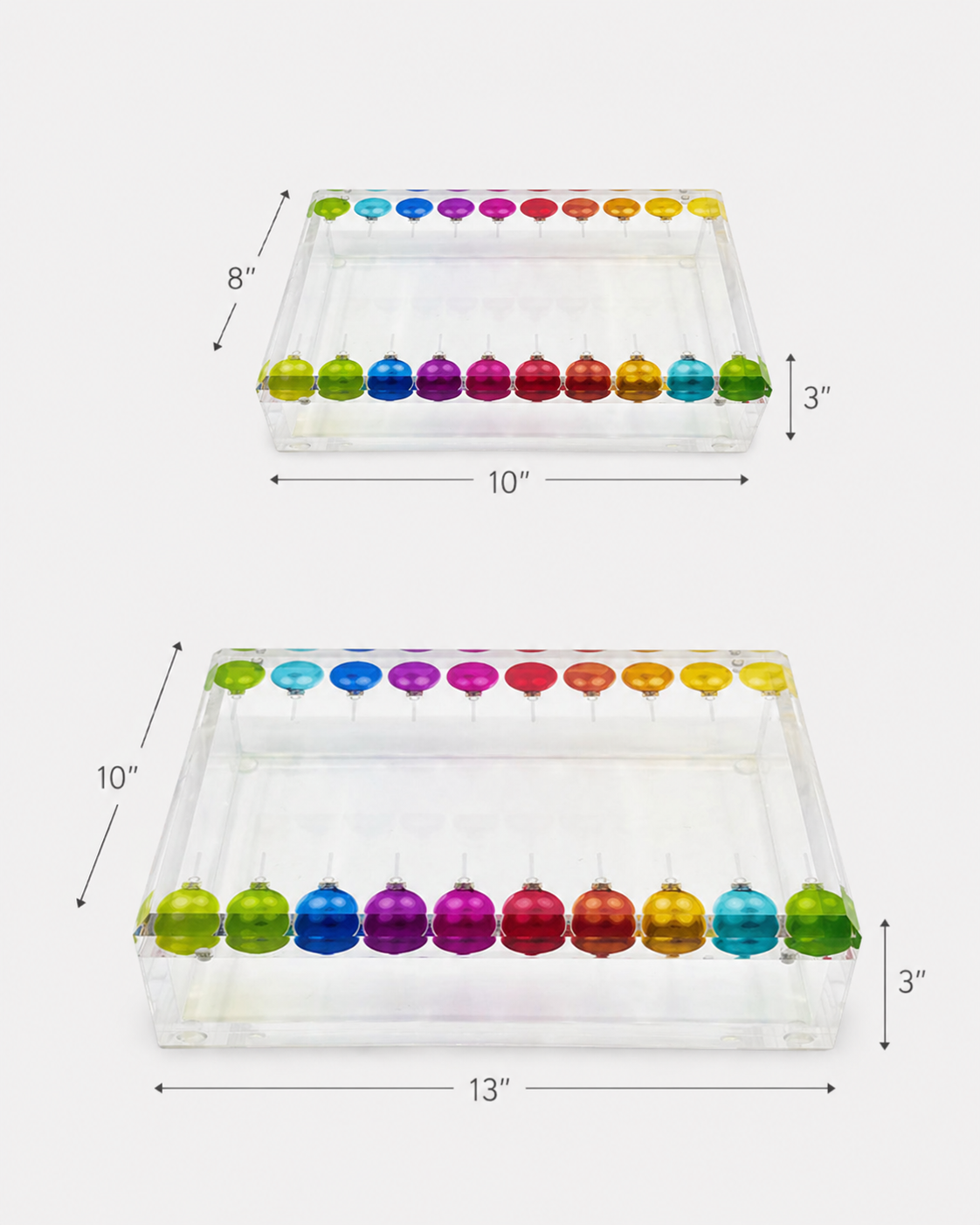 Merry Everything Acrylic Box - nicolettemayer.com