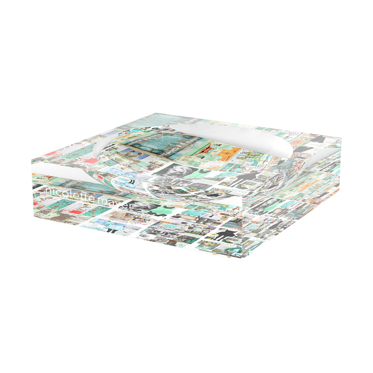 Mint With Extra Mojito Acrylic Candy Catchall Dish