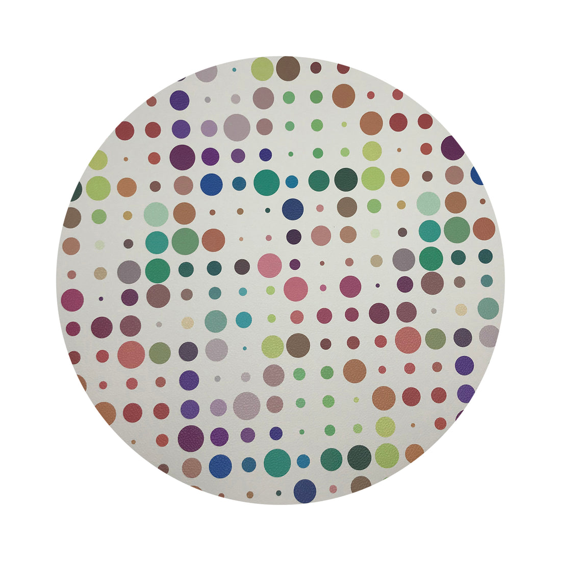 Mod Confetti Andre 16 Round Pebble Placemats, Set Of 4 - nicolettemayer.com