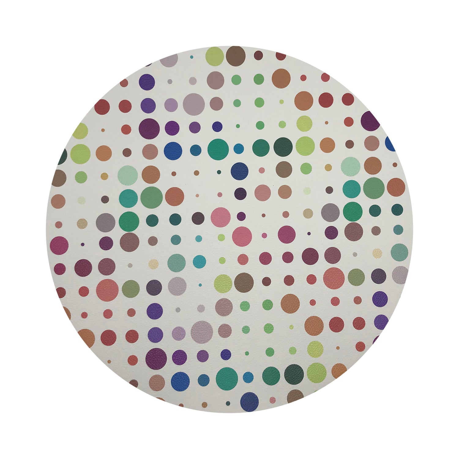 Mod Confetti Andre 16&quot; Round Pebble Placemats, Set of 4 - nicolettemayer.com
