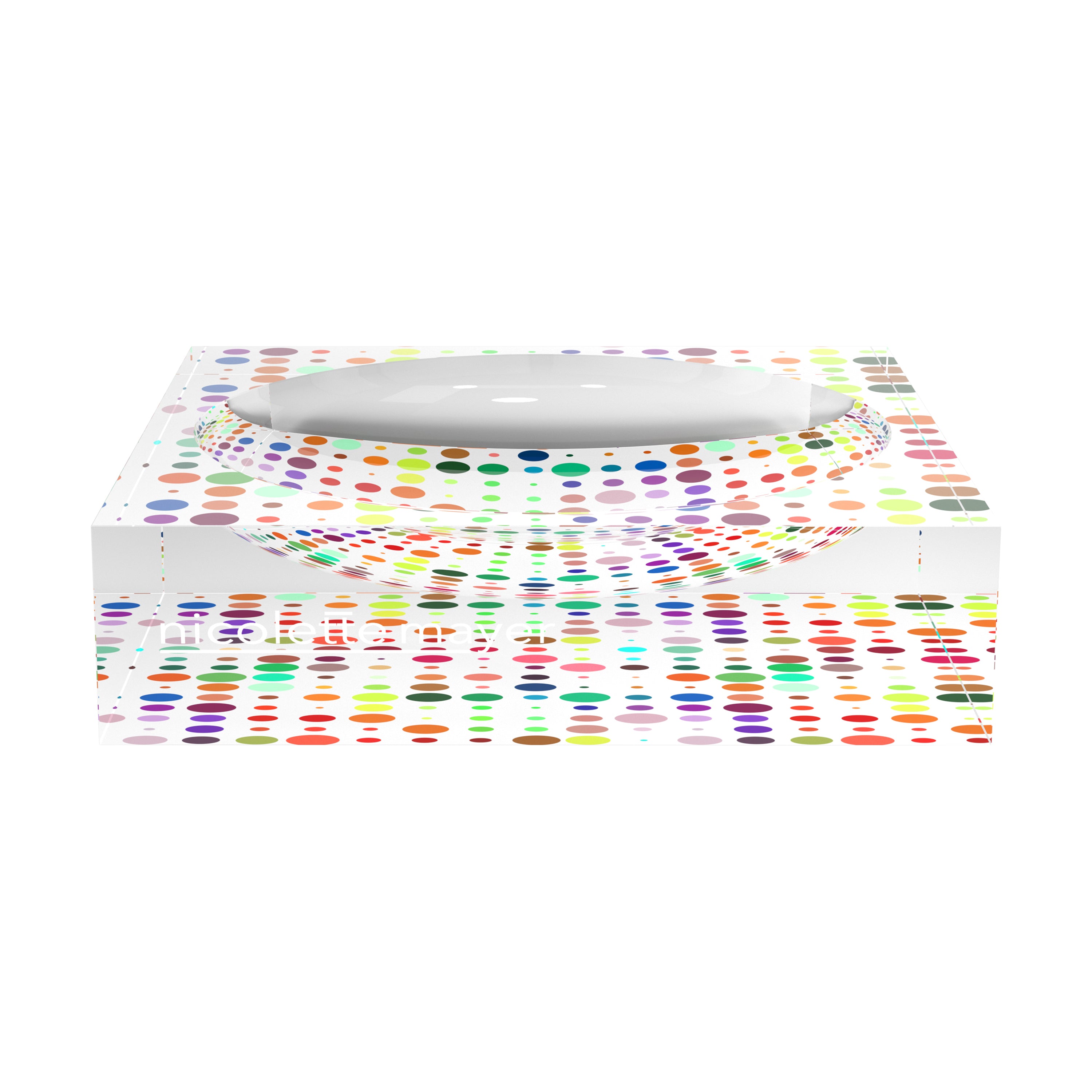 Mod Confetti Andre Acrylic Candy Catchall Dish