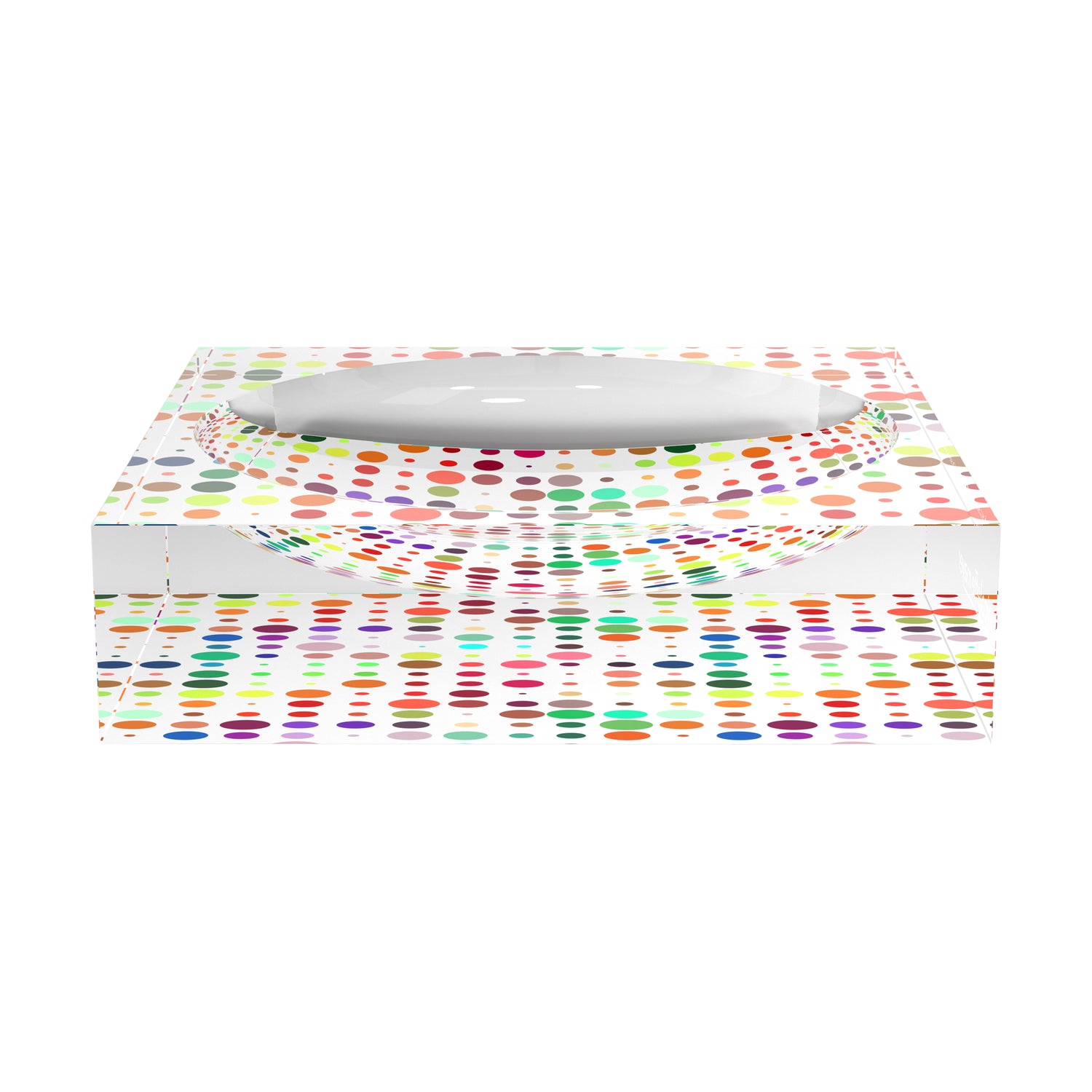 Mod Confetti Andre Acrylic Candy Catchall Dish