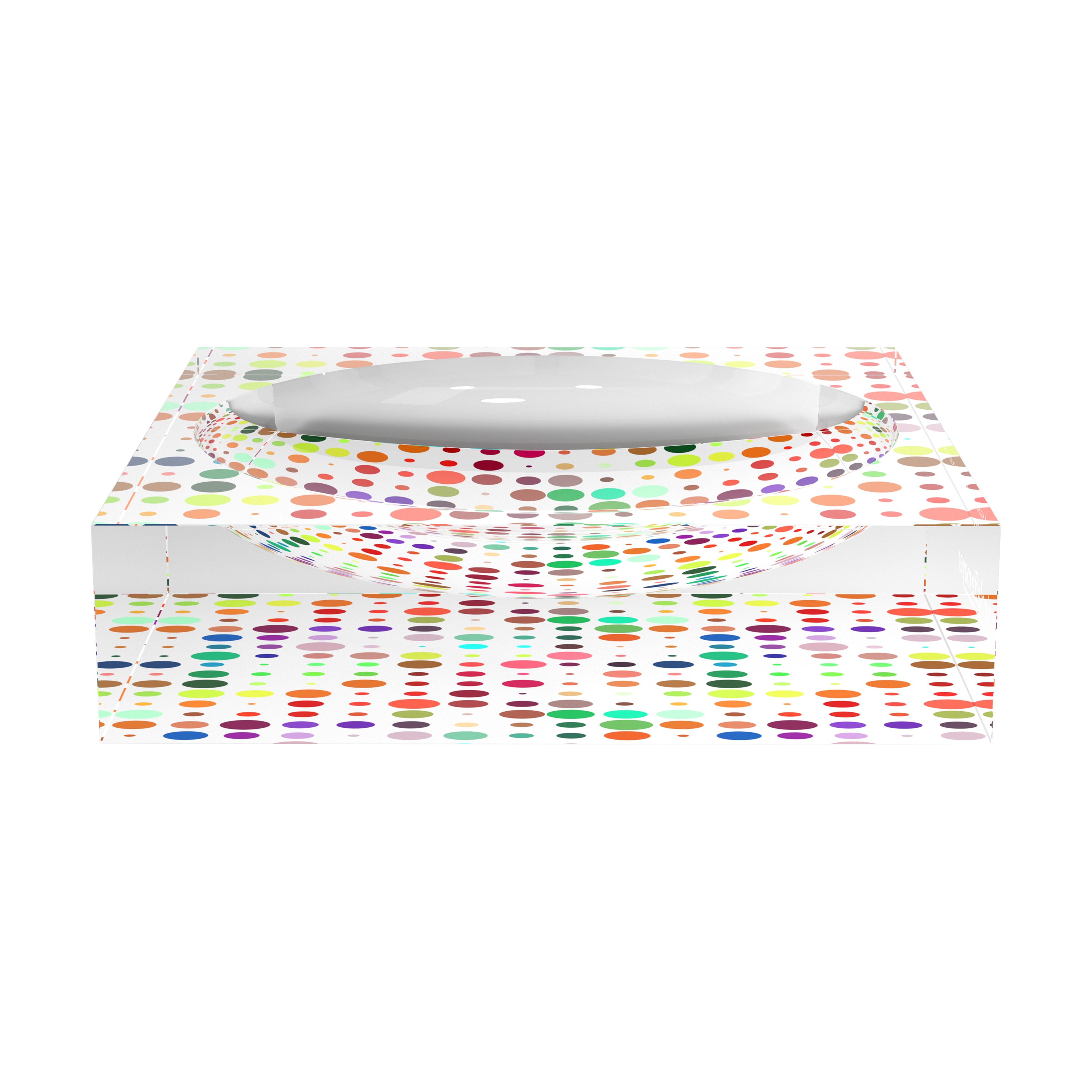 Mod Confetti Andre Acrylic Candy Catchall Dish