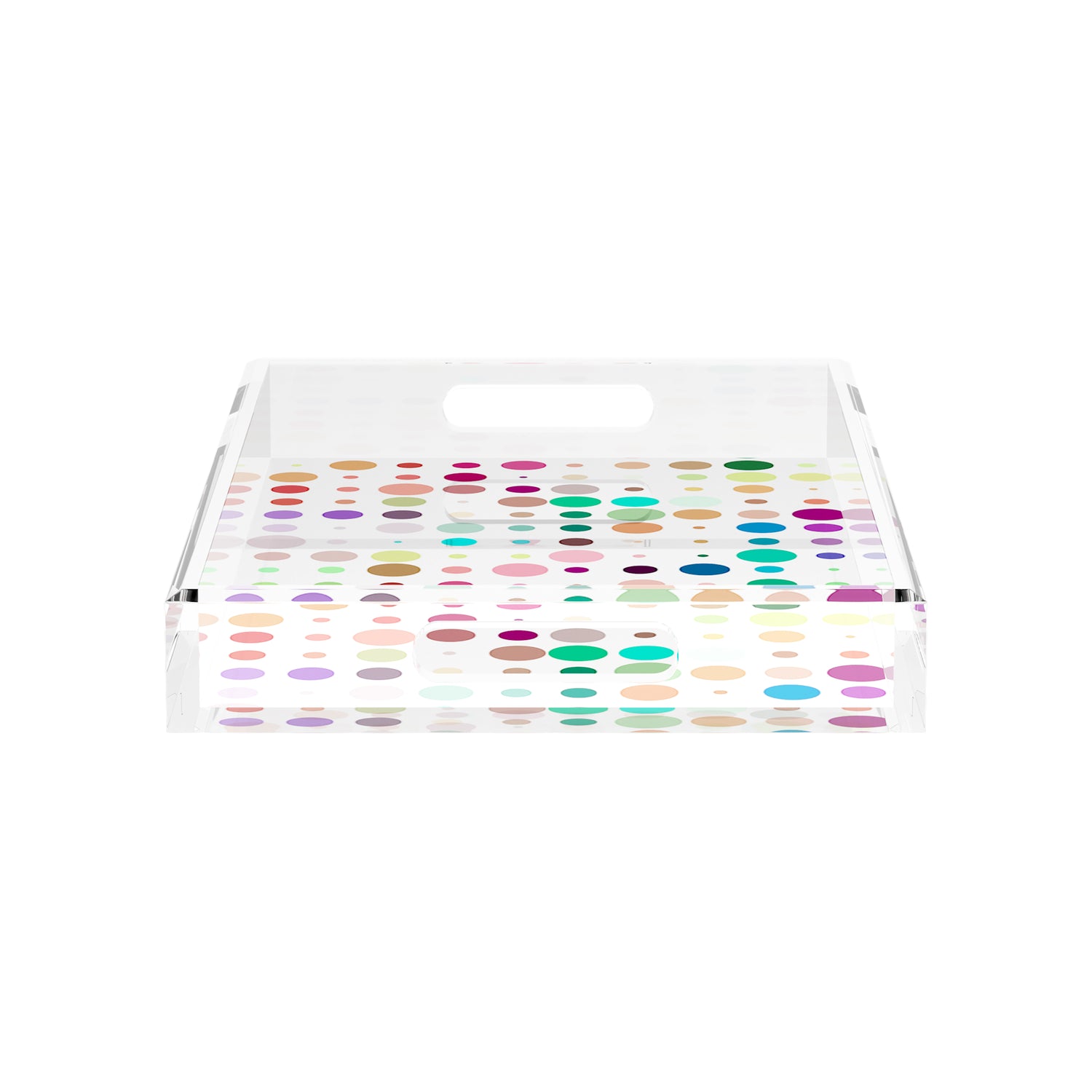 Mod Confetti Andre 17X10.5 Acrylic Tray - nicolettemayer.com
