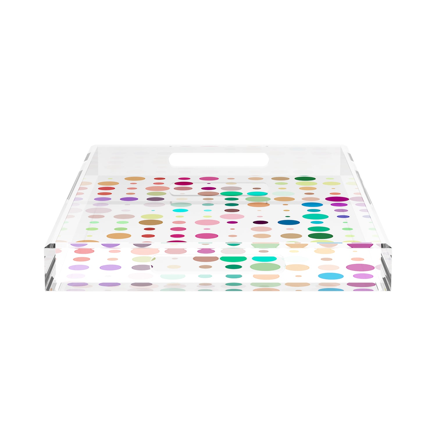 Mod Confetti Andre 22.5X14.5 Acrylic Tray - nicolettemayer.com
