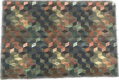 Modern Steps Fall Chenille Washables Teppich