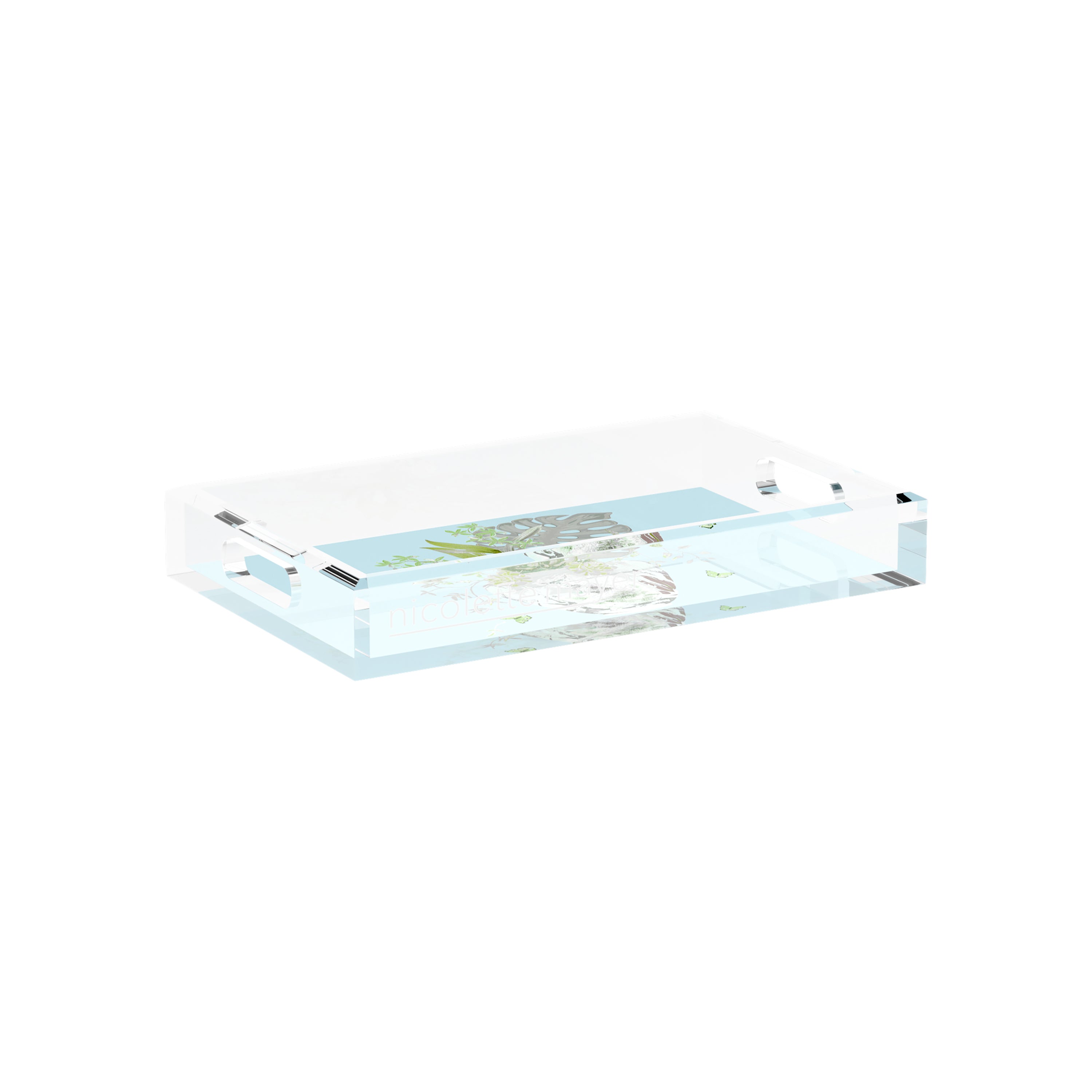 Monkey Large Jungle Bedford 12.5X7.75 Acrylic Tray - nicolettemayer.com
