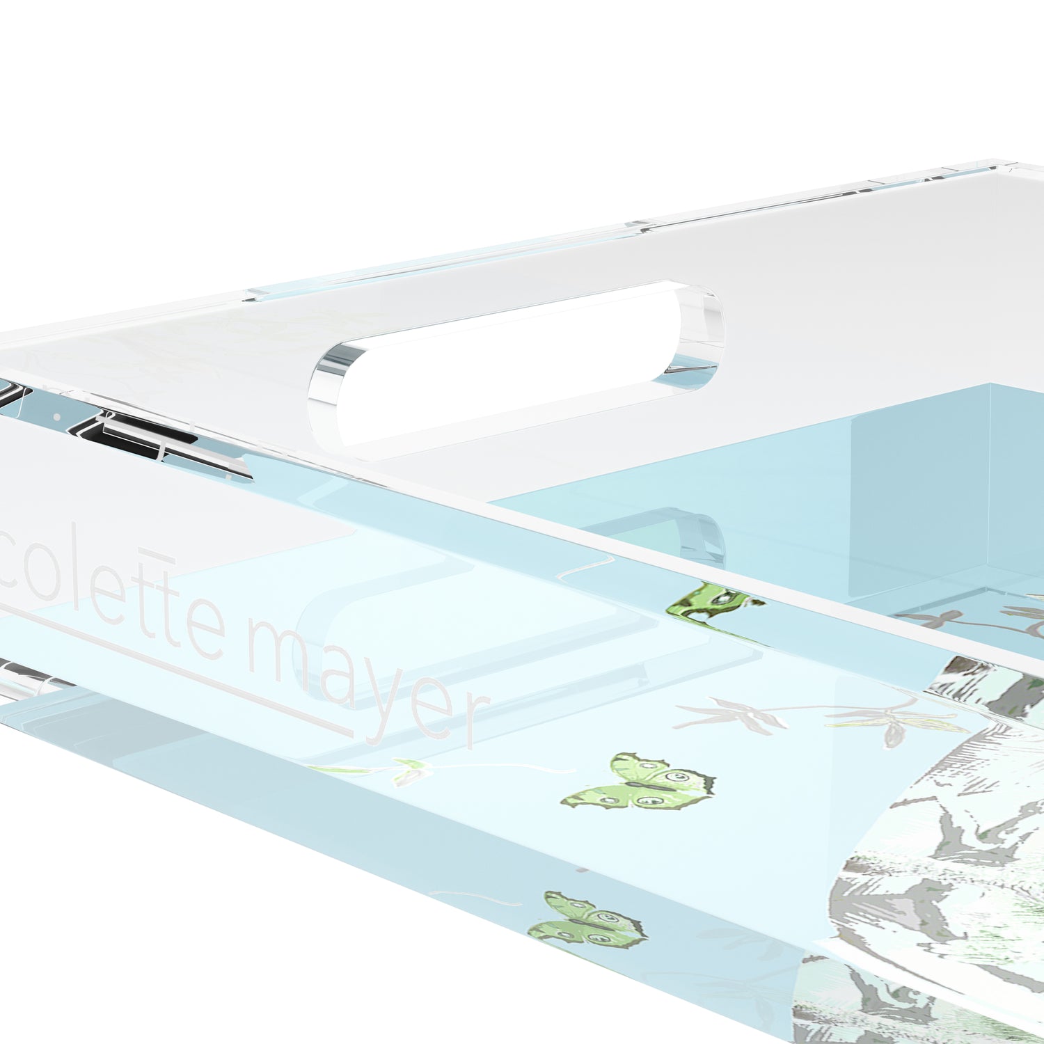 Monkey Large Jungle Bedford 12.5X7.75 Acrylic Tray - nicolettemayer.com
