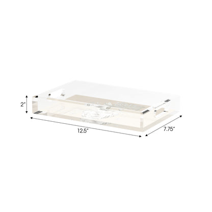 Monkey Large Jungle Greenwhich 12.5X7.75 Acrylic Tray - nicolettemayer.com

