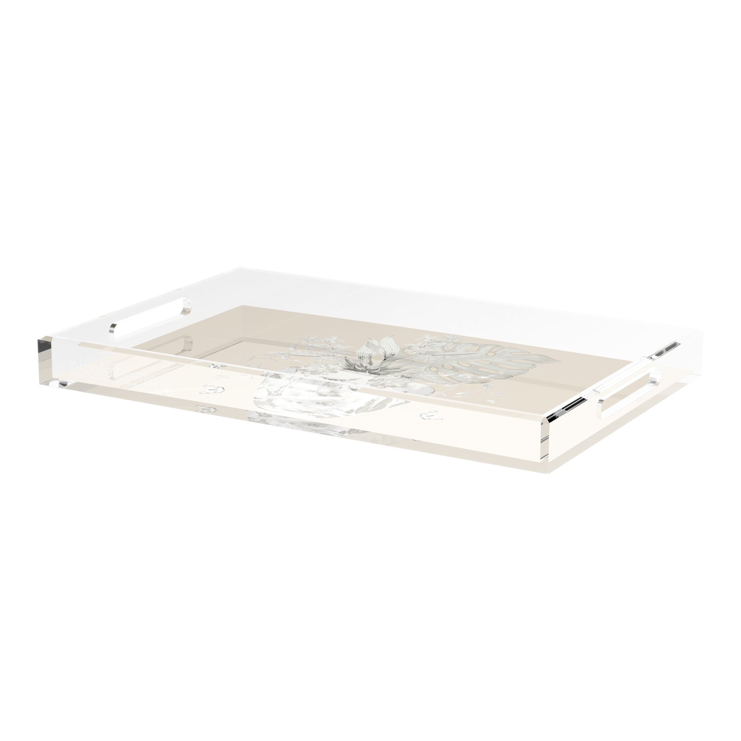 Monkey Large Jungle Greenwhich 22.5X14.5 Acrylic Tray - nicolettemayer.com
