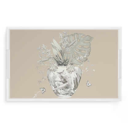 Monkey Large Jungle Greenwhich 22.5X14.5 Acrylic Tray - nicolettemayer.com
