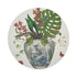 Monkey Large Jungle White 16" Round Pebble Placemats, Set of 4 - nicolettemayer.com
