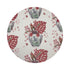 Monkey Small Jungle Rouge 16" Round Pebble Placemats, Set of 4 - nicolettemayer.com
