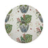 Monkey Small Jungle White 16 Round Pebble Placemats, Set Of 4 - nicolettemayer.com

