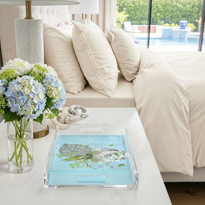 Monkey Large Jungle Bedford 17X10.5 Acrylic Tray - nicolettemayer.com
