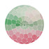 Mosaico Palm Beach 16" Round Pebble Placemats, Set of 4 - nicolettemayer.com
