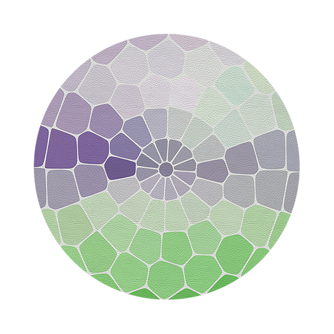 Mosaico St Germain 16 Round Pebble Placemat Set of 4 - nicolettemayer.com